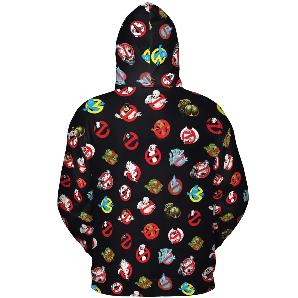 No Ghost Exists Ghostbusters All-over Print Hoodie - 4