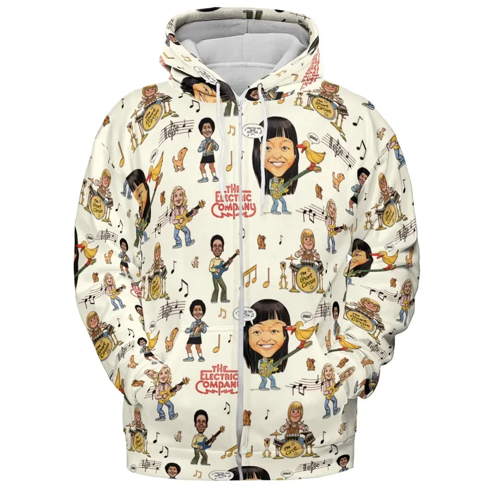 The Electric Company PBS Show All-over Print Hoodie - 3