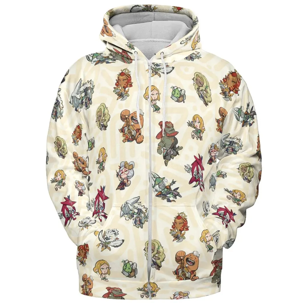 Link Look The Legend of Zelda All-over Print Hoodie - 3
