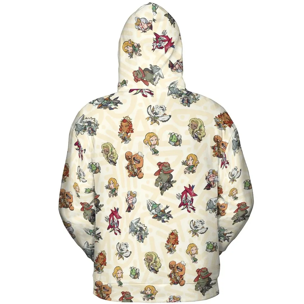 Link Look The Legend of Zelda All-over Print Hoodie - 4
