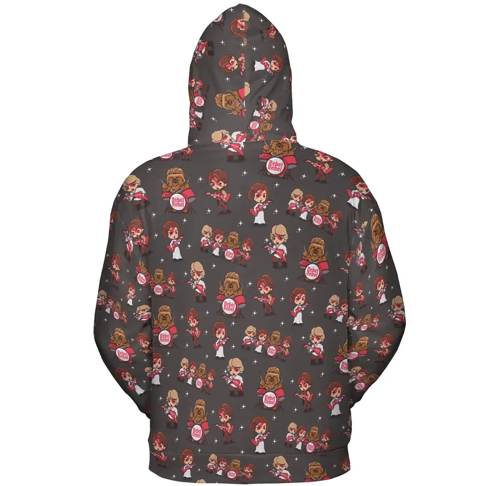 Rebel Band Star Wars All-over Print Hoodie - 4