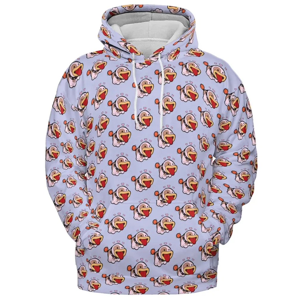 Poochy From Super Mario All-over Print Hoodie - 2
