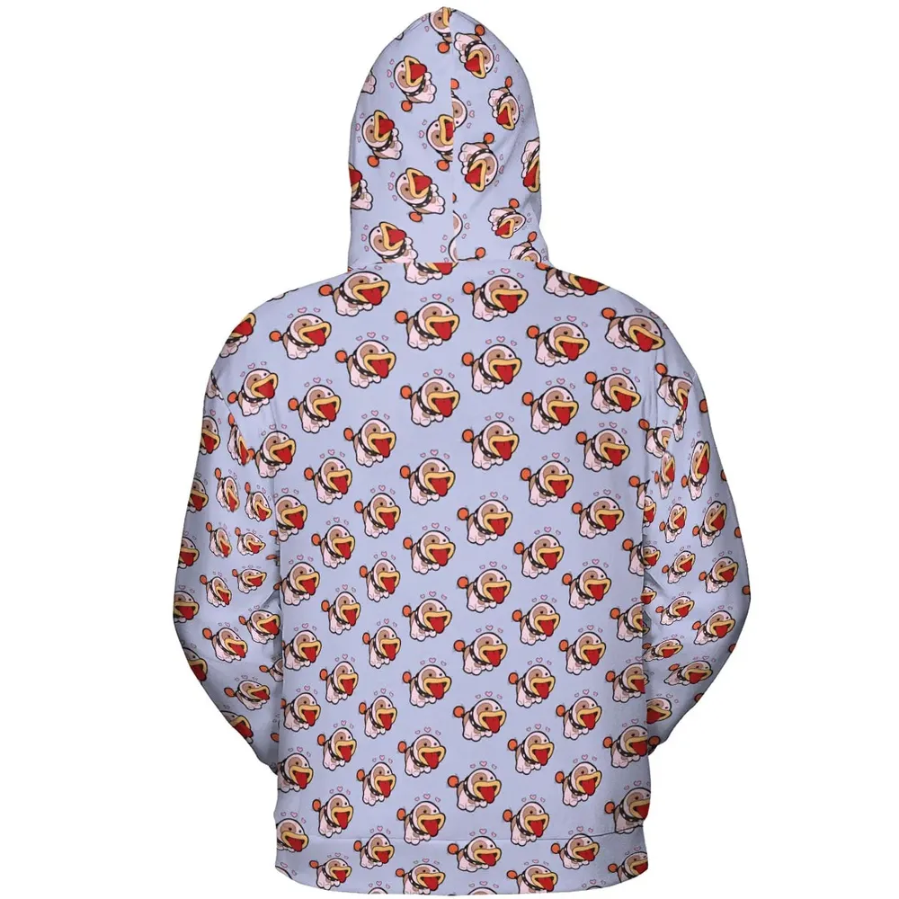 Poochy From Super Mario All-over Print Hoodie - 4
