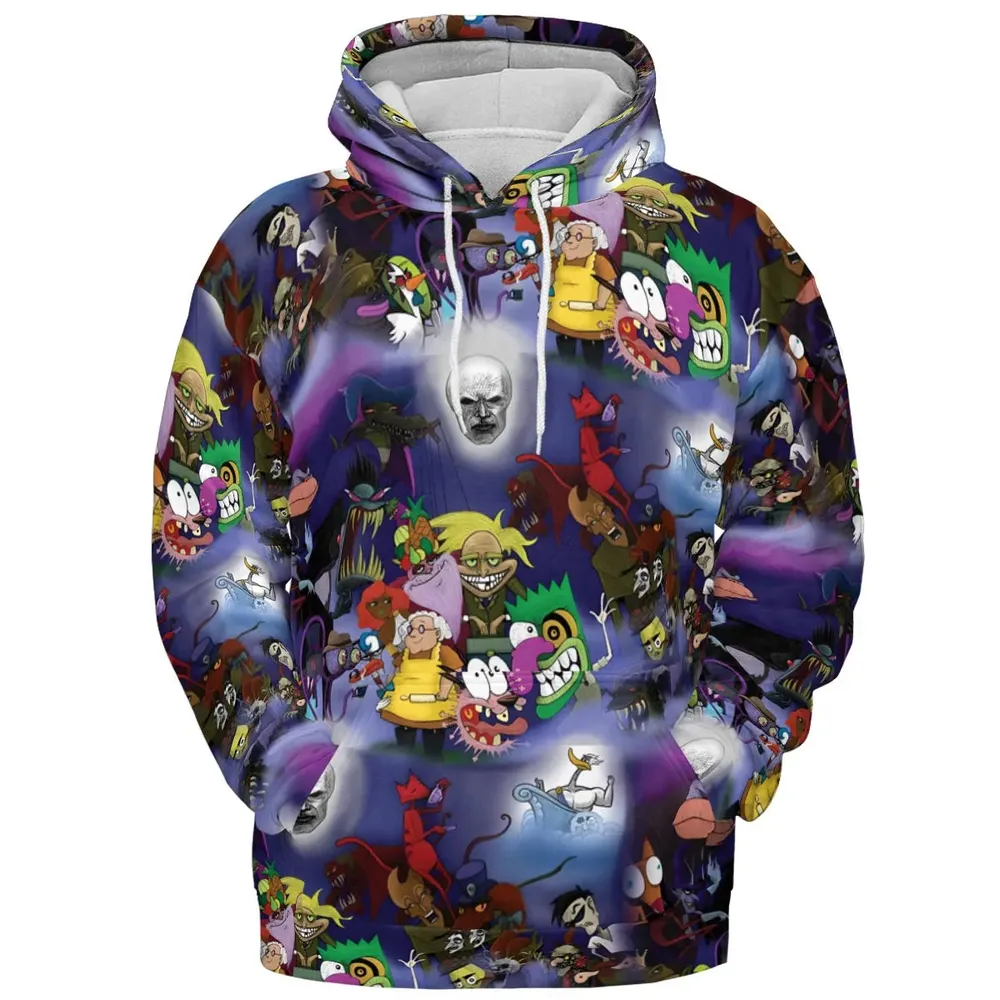 Fearless Courage the Cowardly Dog All-over Print Hoodie - 2