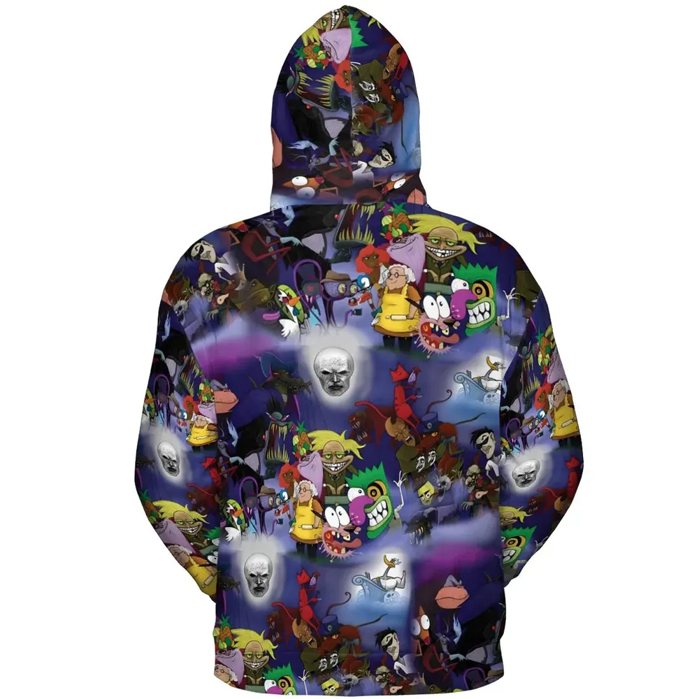Fearless Courage the Cowardly Dog All-over Print Hoodie - 4