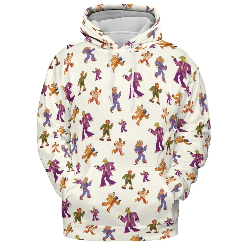 Talking Heads The Muppets All-over Print Hoodie - 2