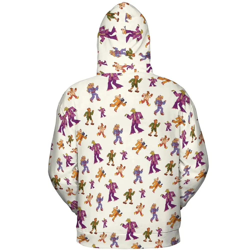 Talking Heads The Muppets All-over Print Hoodie - 4
