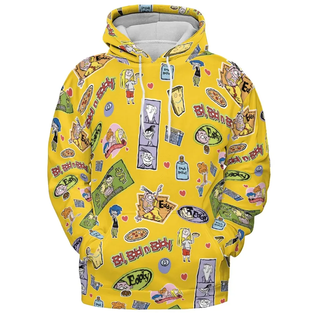 Ed Edd n Eddy n The Kanker Sisters All-over Print Hoodie - 2