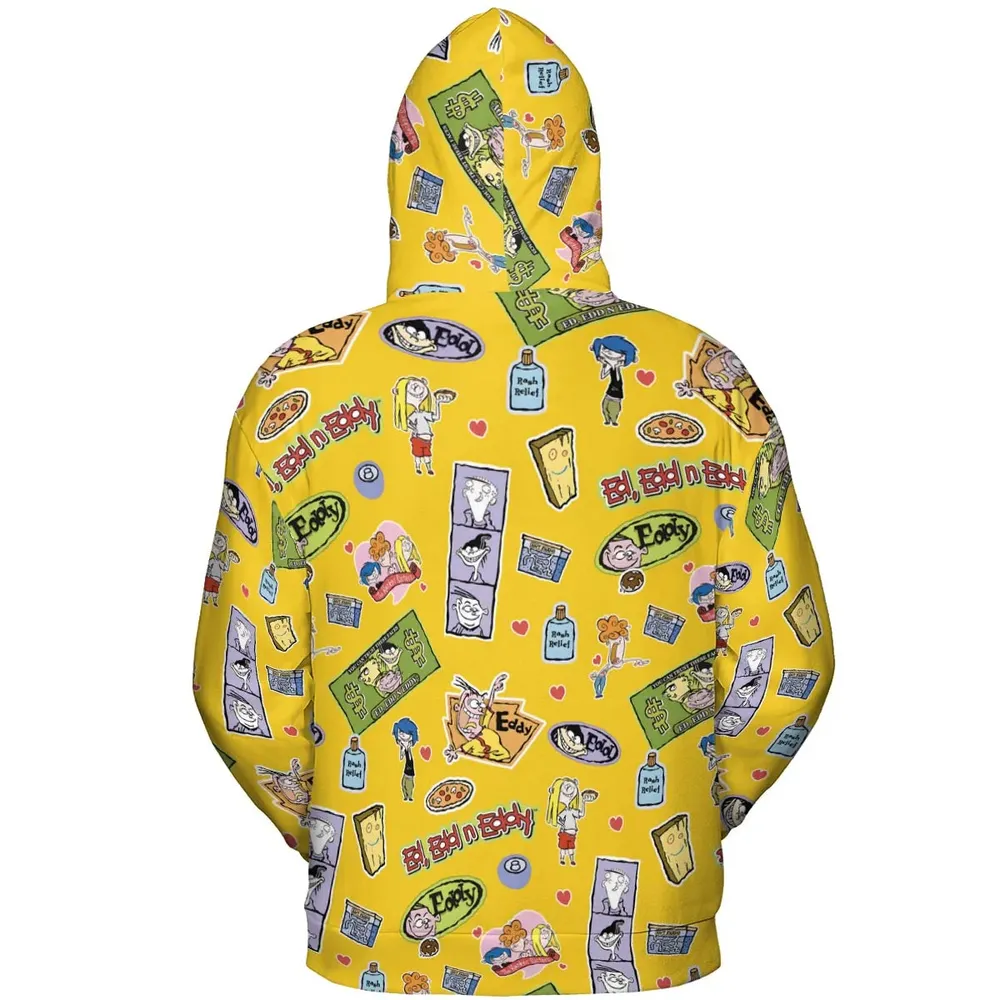 Ed Edd n Eddy n The Kanker Sisters All-over Print Hoodie - 4
