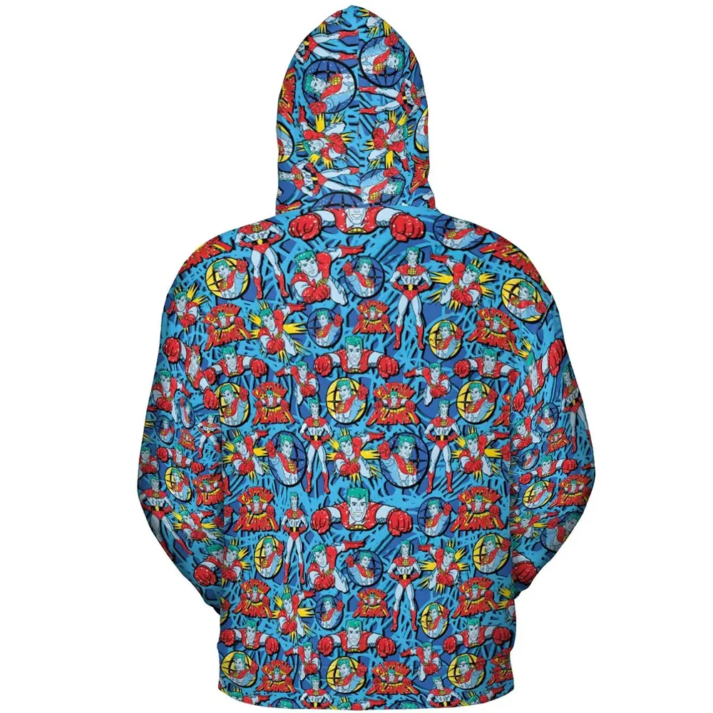 Hero of the Environment Captain Planet and the Planeteers All-over Print Hoodie - 4