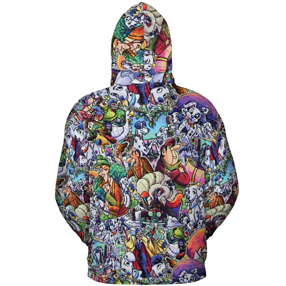 101 Dalmatians Main 90s All-over Print Hoodie - 4