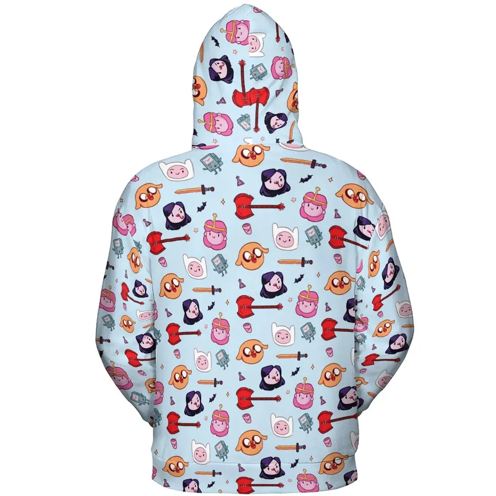 The Gang Adventure Time All-over Print Hoodie - 4