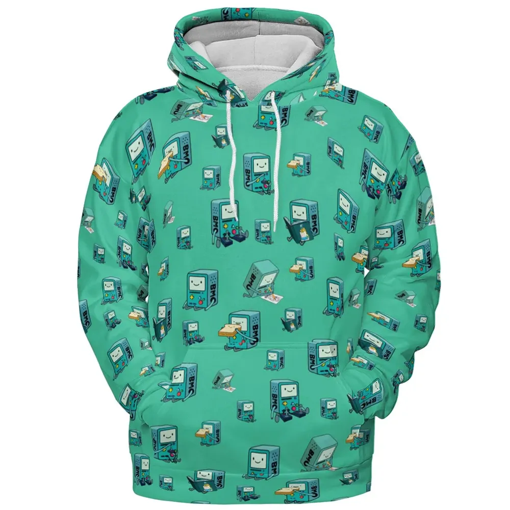 BMO World Adventure Time All-over Print Hoodie - 2
