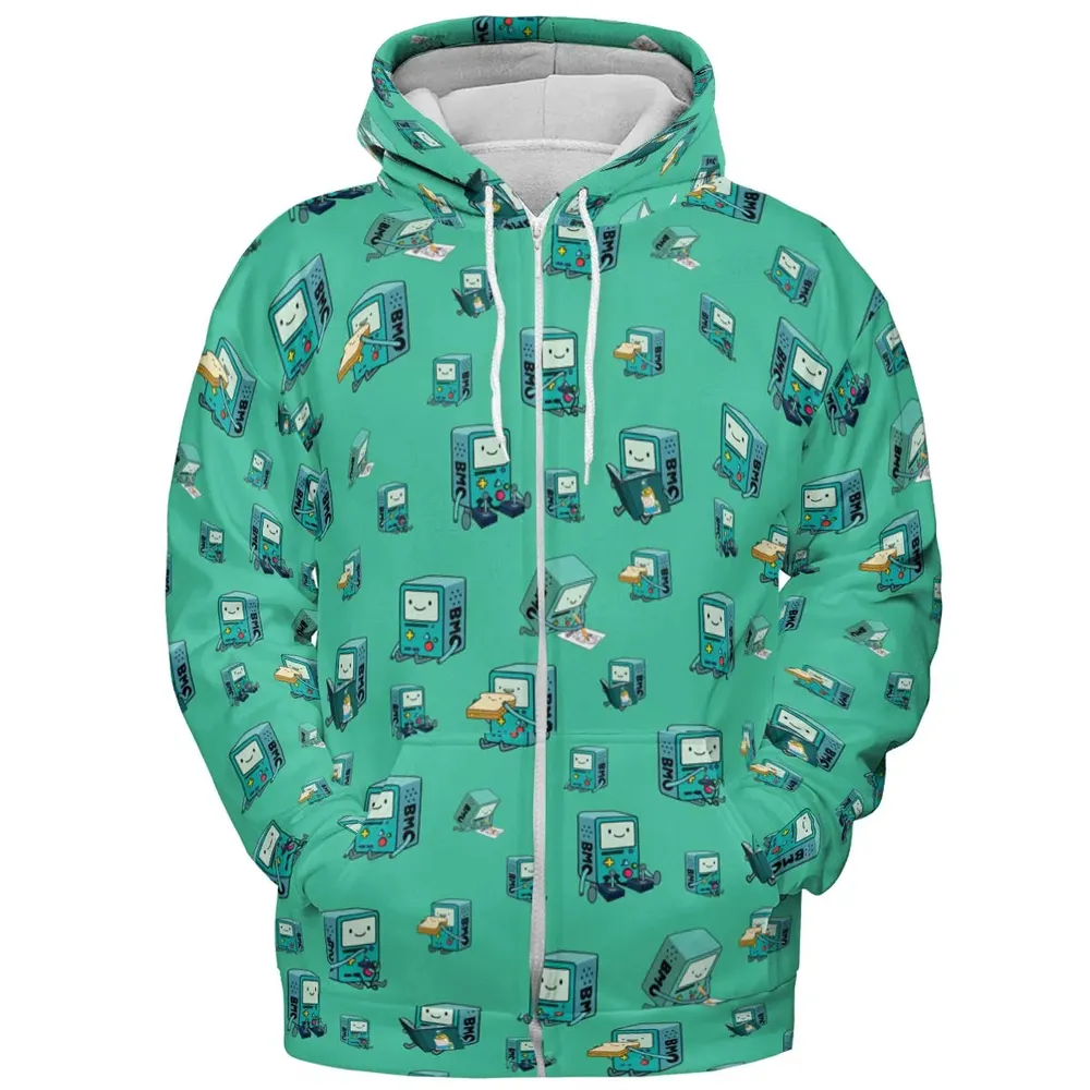 BMO World Adventure Time All-over Print Hoodie - 3