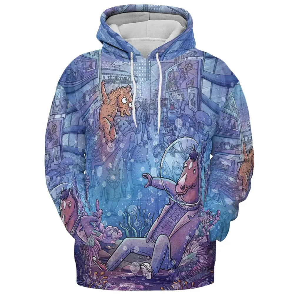Bojack Horseman All-over Print Hoodie - 2
