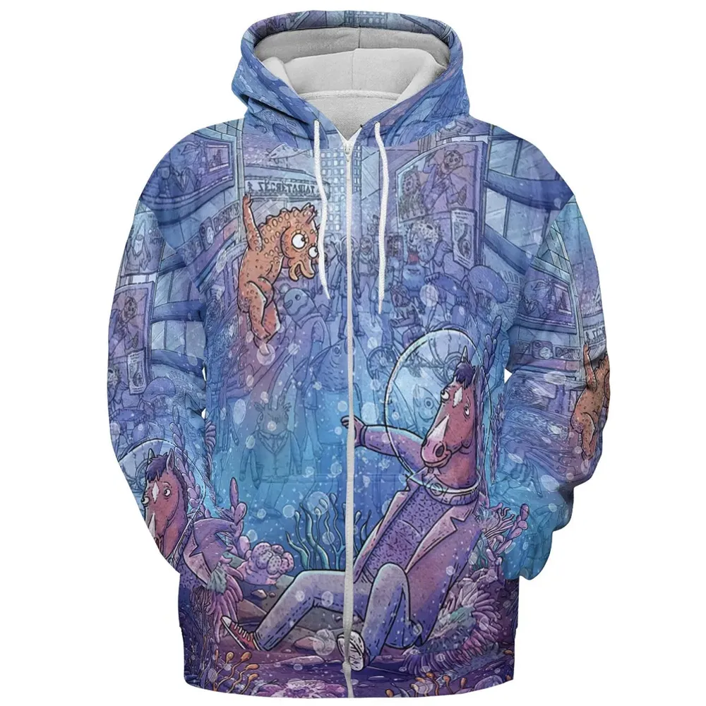Bojack Horseman All-over Print Hoodie - 3