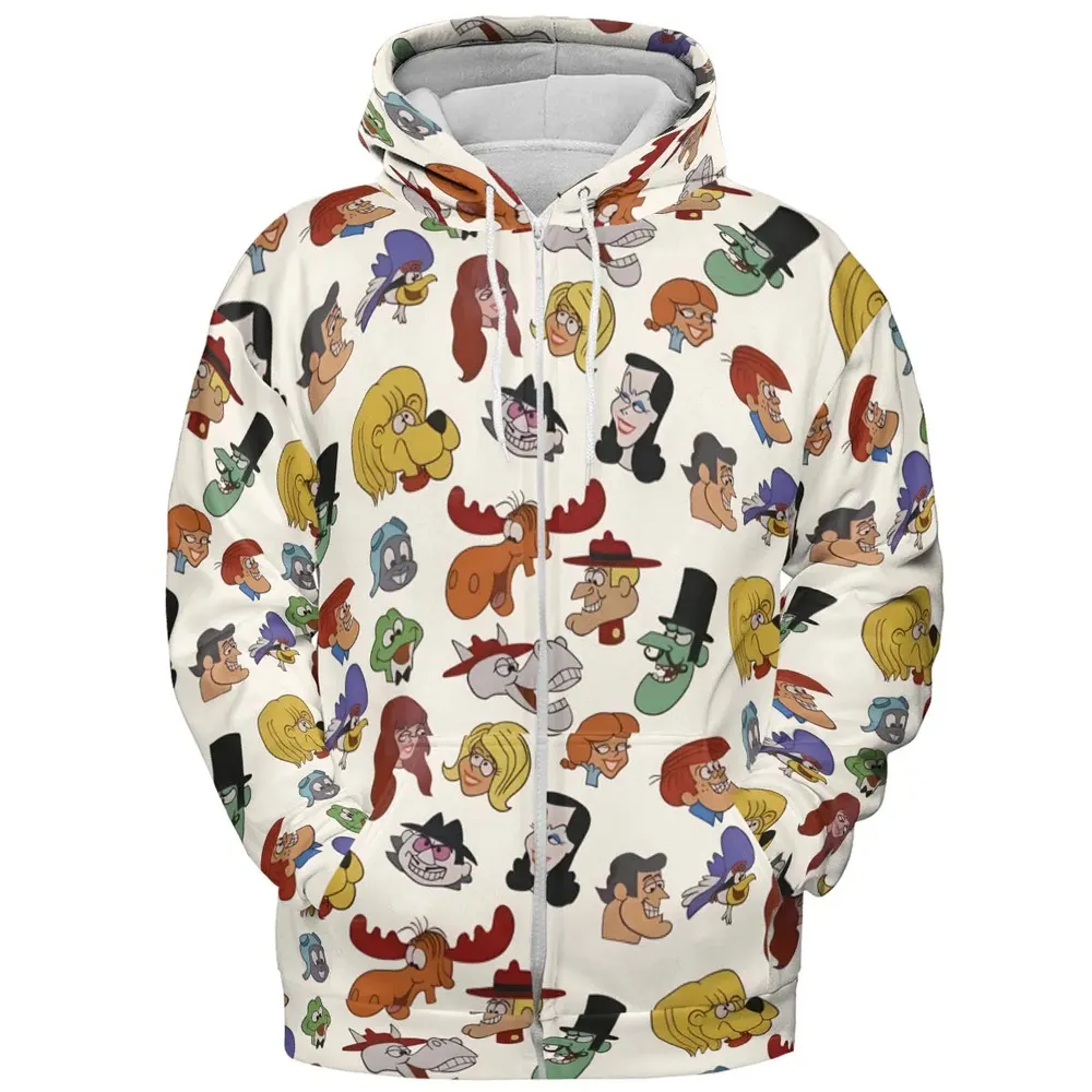 Memory of Jay Ward All-over Print Hoodie - 3