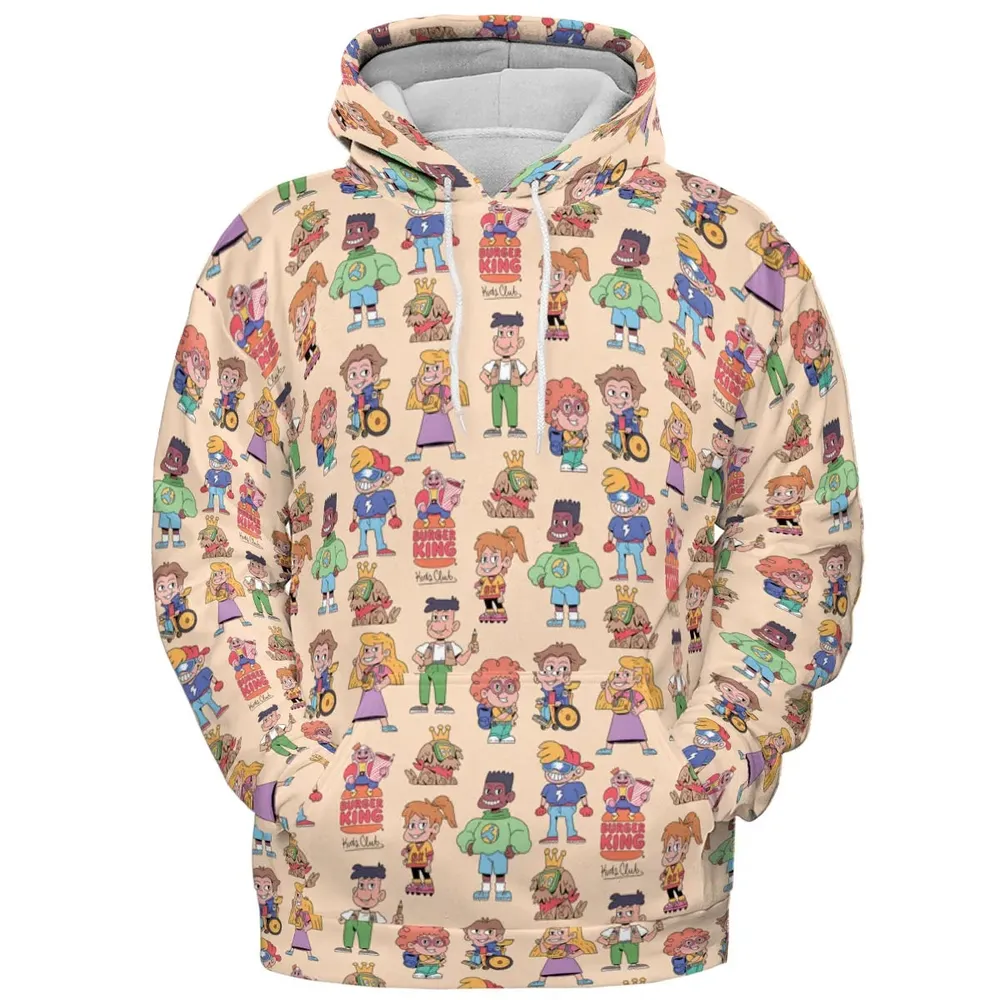 BK Kids Club All-over Print Hoodie - 2