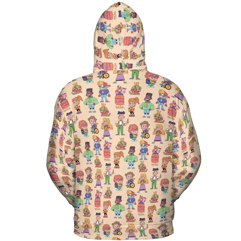 BK Kids Club All-over Print Hoodie - 4