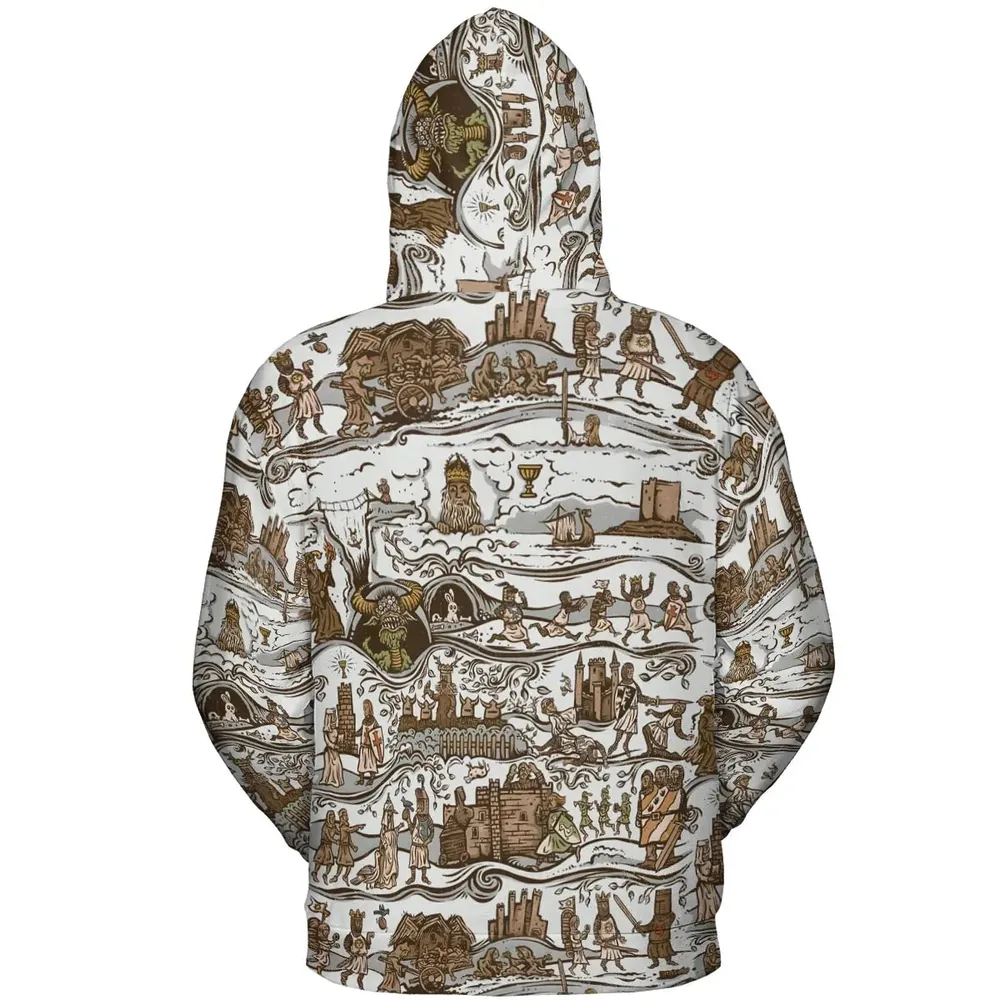 The Tapestry Journey Monty Python All-over Print Hoodie - 4