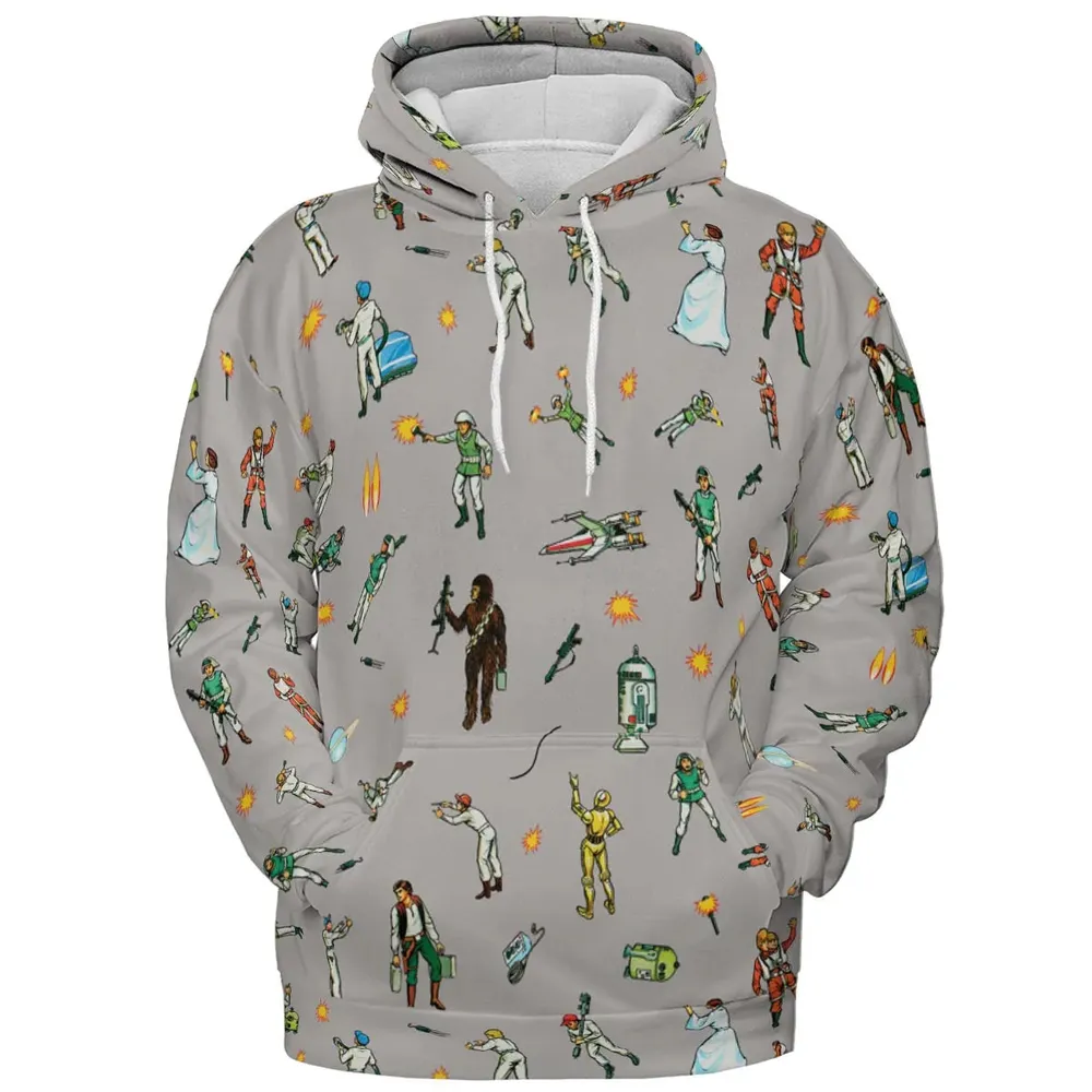 Escape from the Death Star Star Wars All-over Print Hoodie - 2