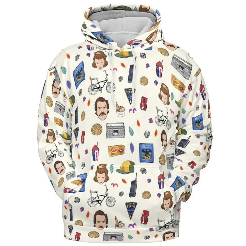 Stranger Things Collection All-over Print Hoodie - 2