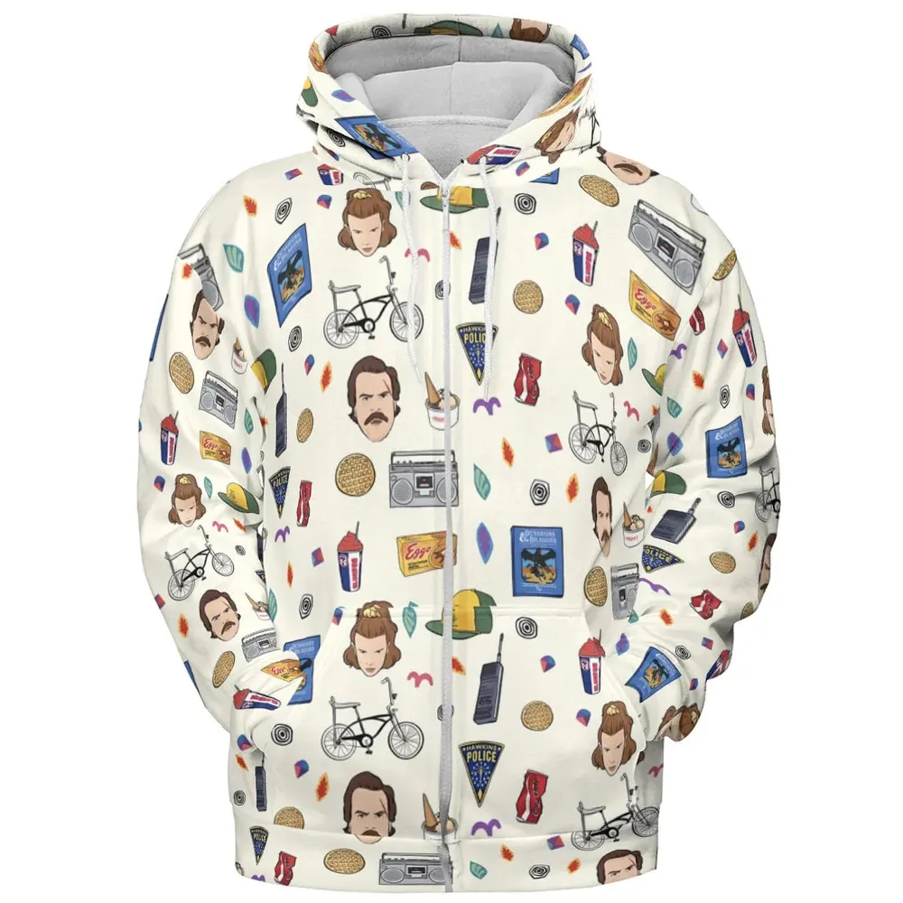 Stranger Things Collection All-over Print Hoodie - 3
