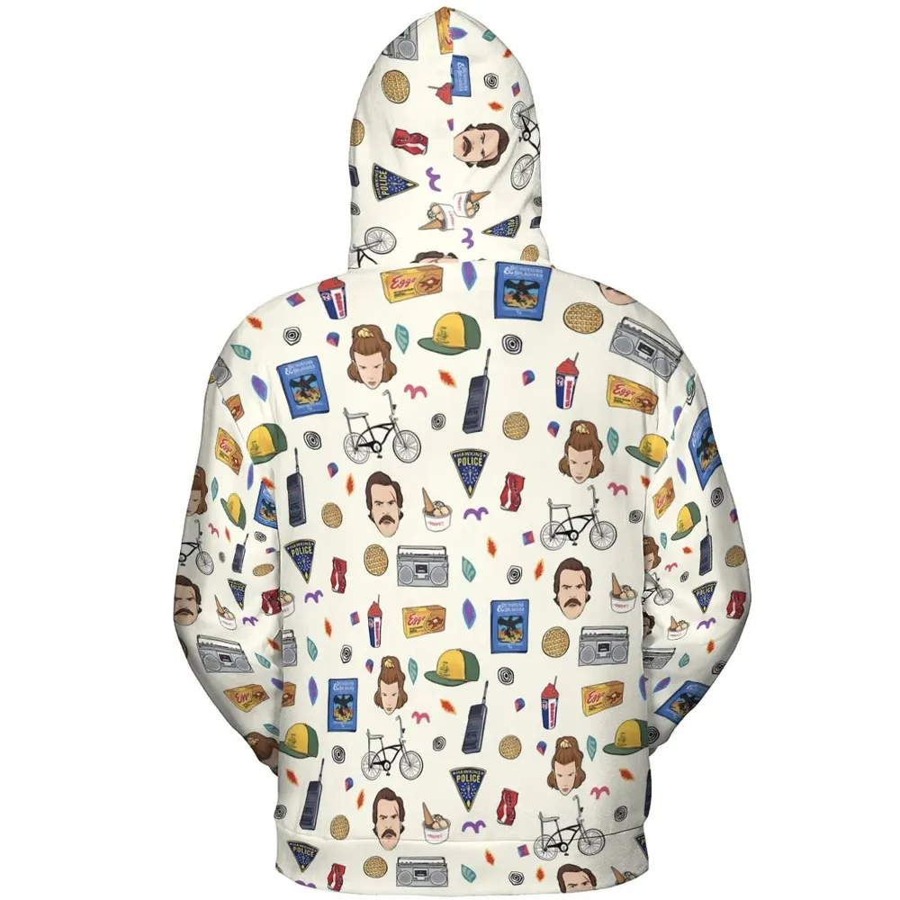 Stranger Things Collection All-over Print Hoodie - 4