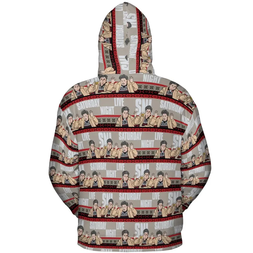 Drunk Uncle on the Holidays SNL Saturday Night Live All-over Print Hoodie - 4