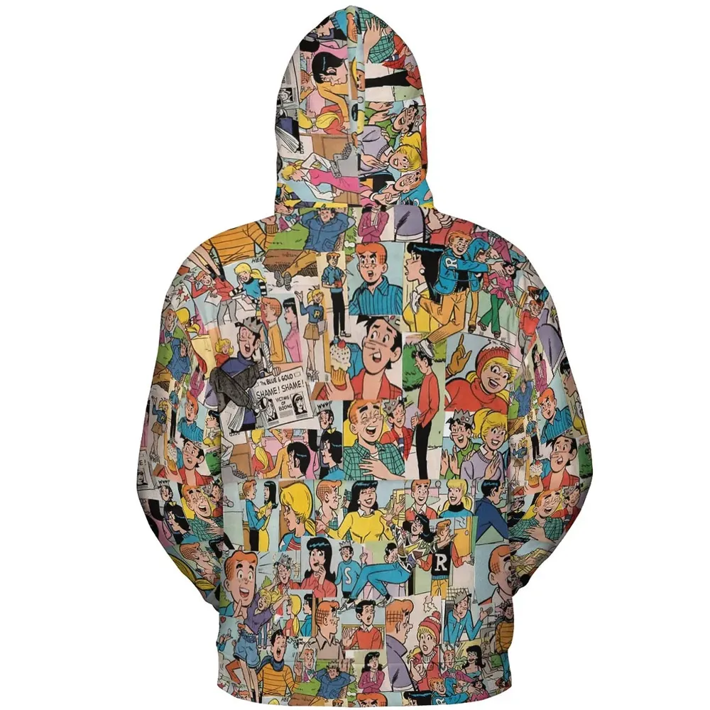 Archie Comics Characters All-over Print Hoodie - 4