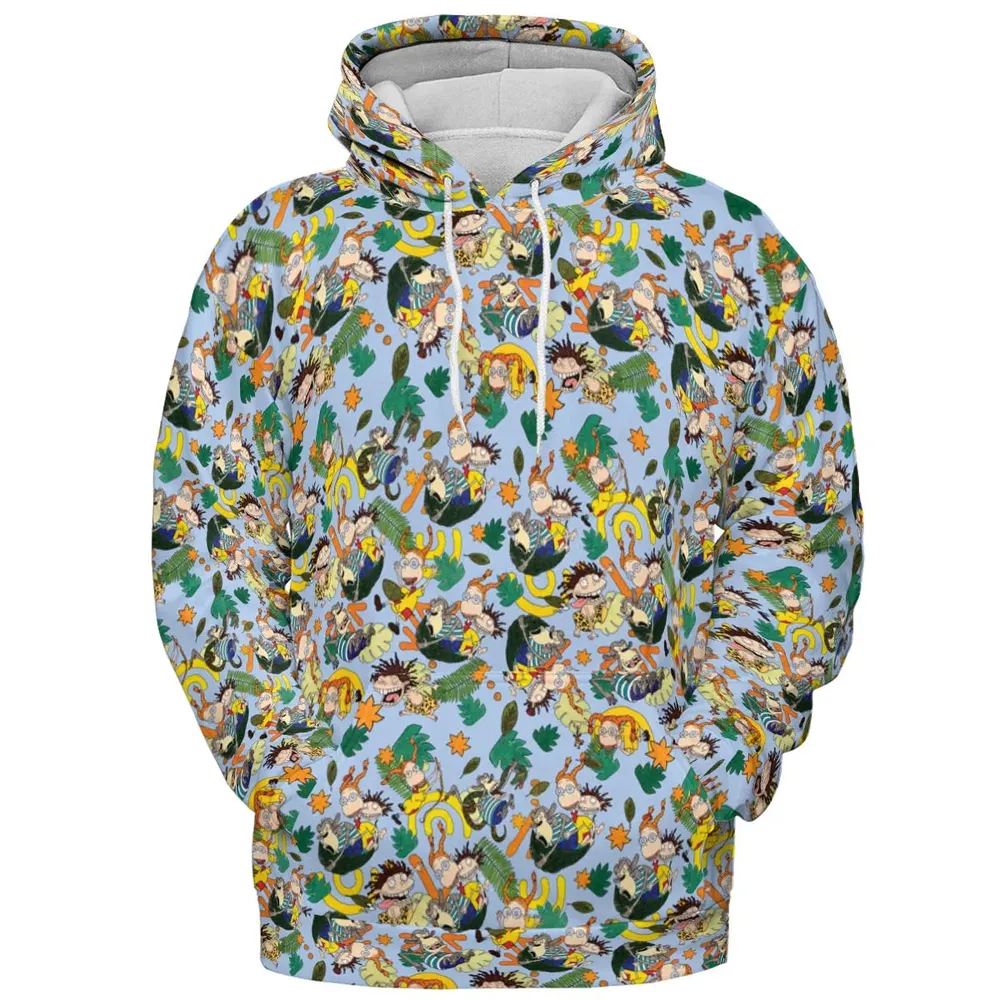 The Wild Thornberrys Characters All-over Print Hoodie - 2