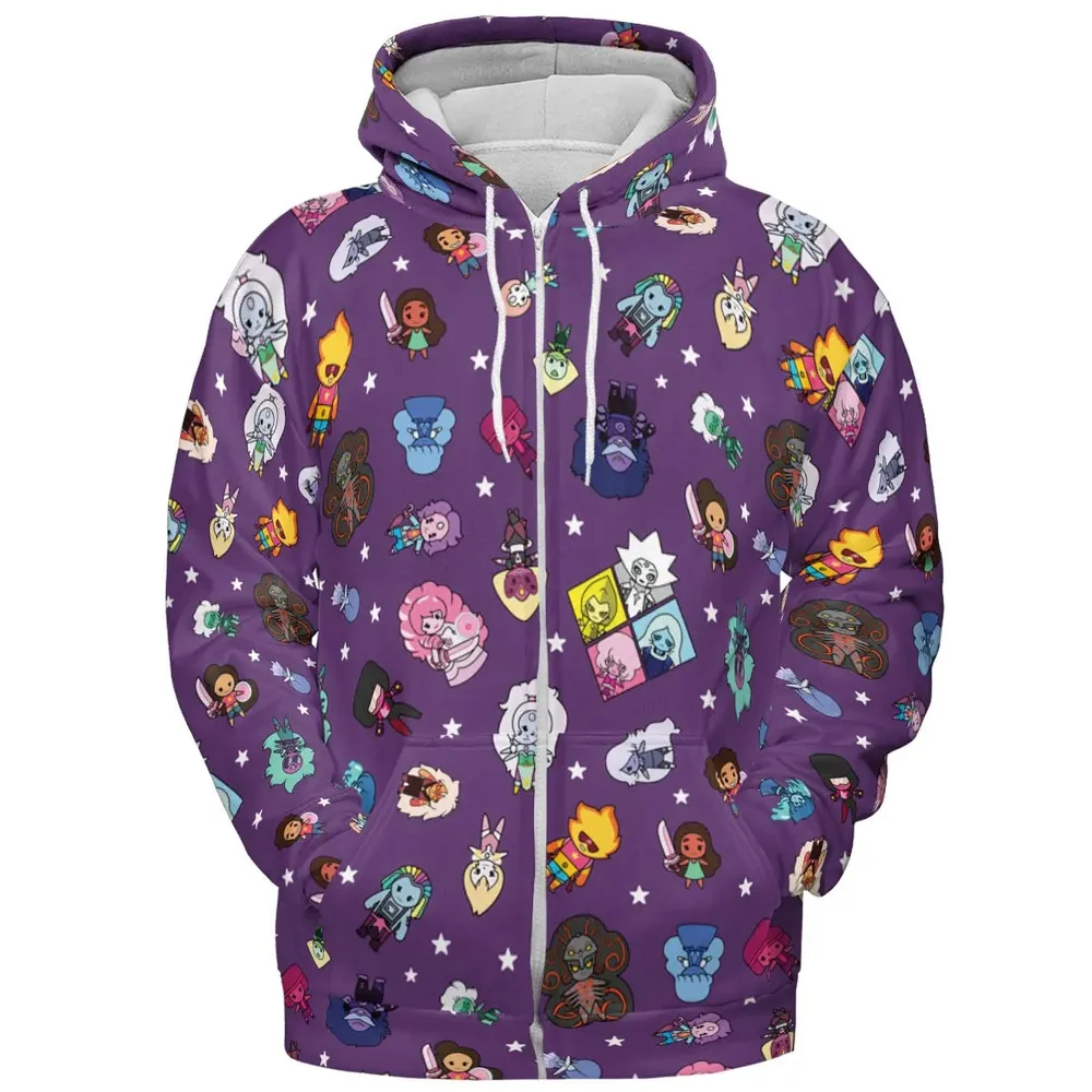Crystal Gems Steven Universe All-over Print Hoodie - 3