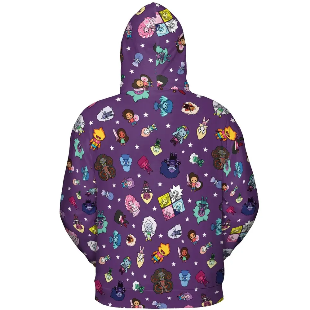 Crystal Gems Steven Universe All-over Print Hoodie - 4