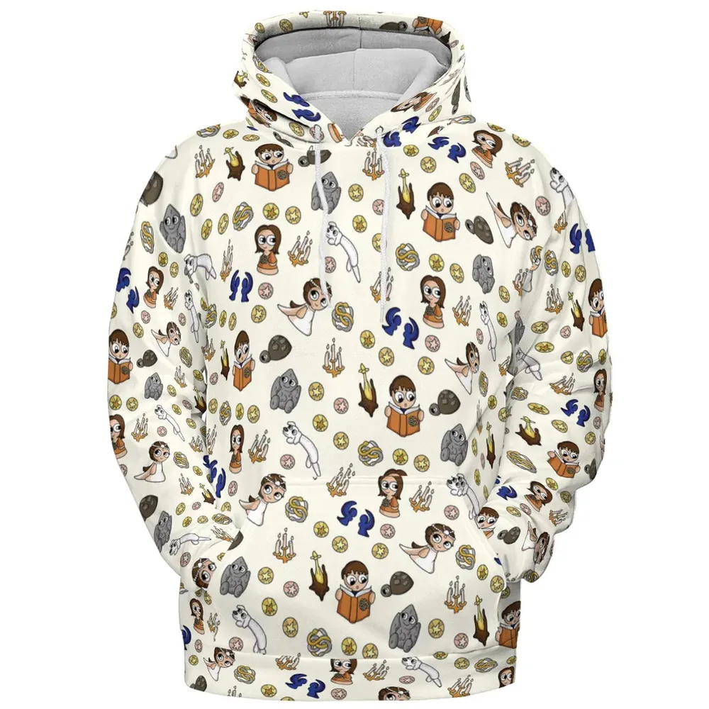 Doodle Luck Dragon Falkor The Neverending Story All-over Print Hoodie - 2