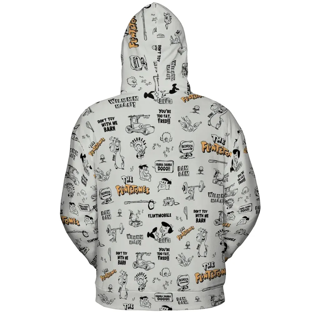 Don't Toy with Me Barn The Flintstones All-over Print Hoodie - 4