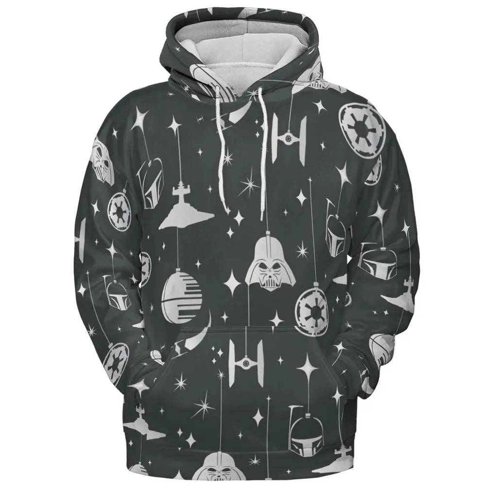 Dark Side Holiday Star Wars All-over Print Hoodie - 2