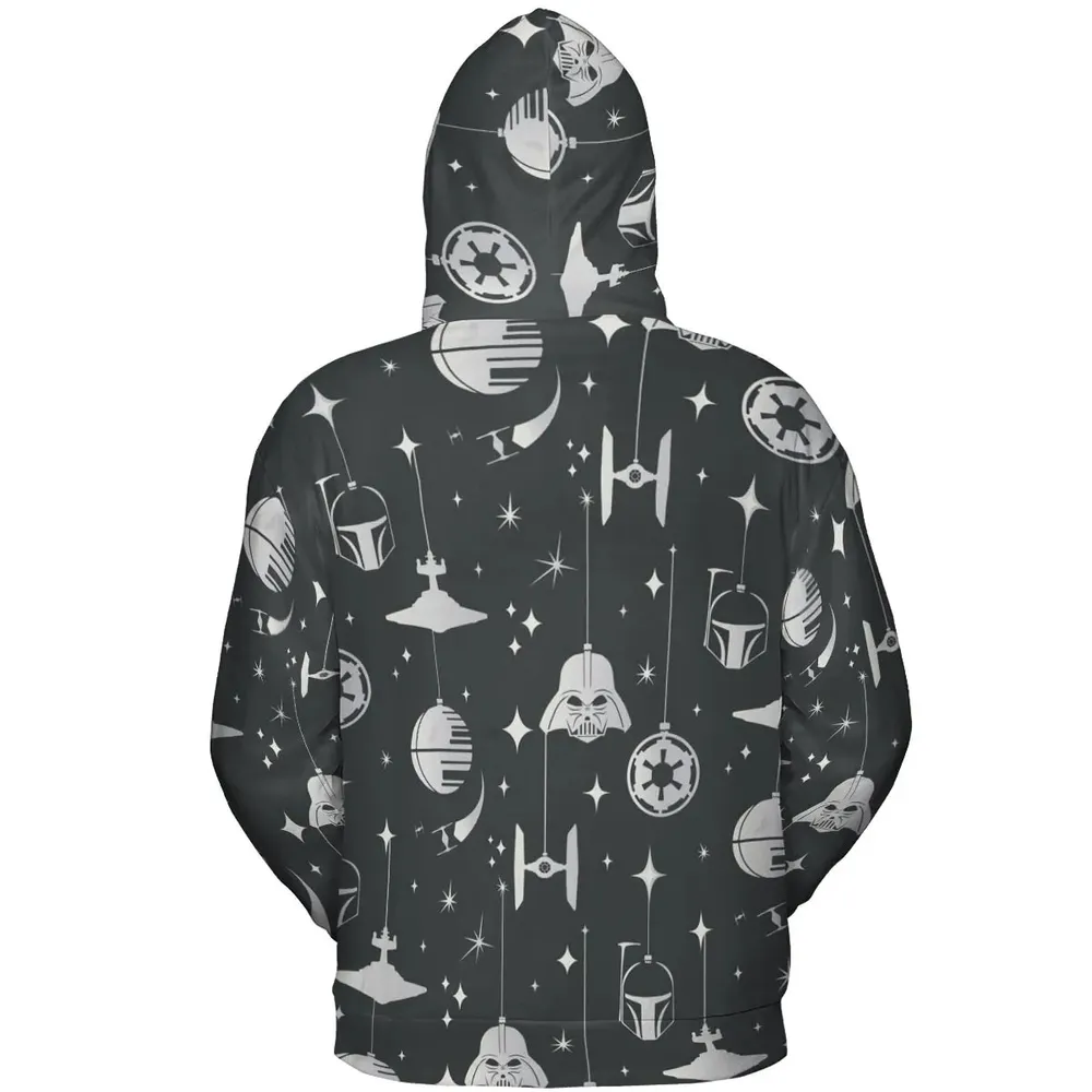 Dark Side Holiday Star Wars All-over Print Hoodie - 4
