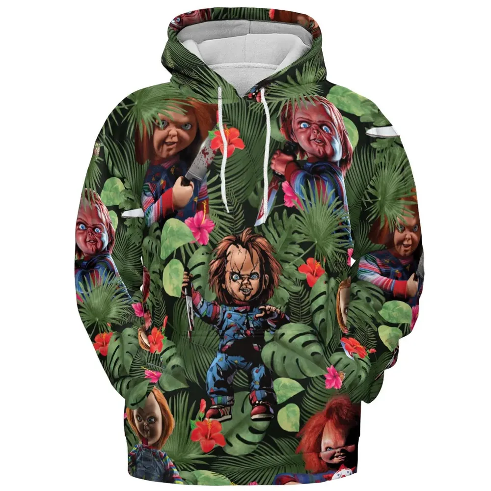 Chucky Just Wanna Have Fun All-over Print Hoodie - 2