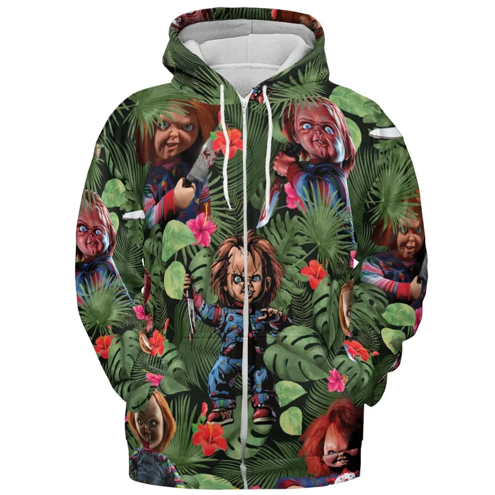 Chucky Just Wanna Have Fun All-over Print Hoodie - 3