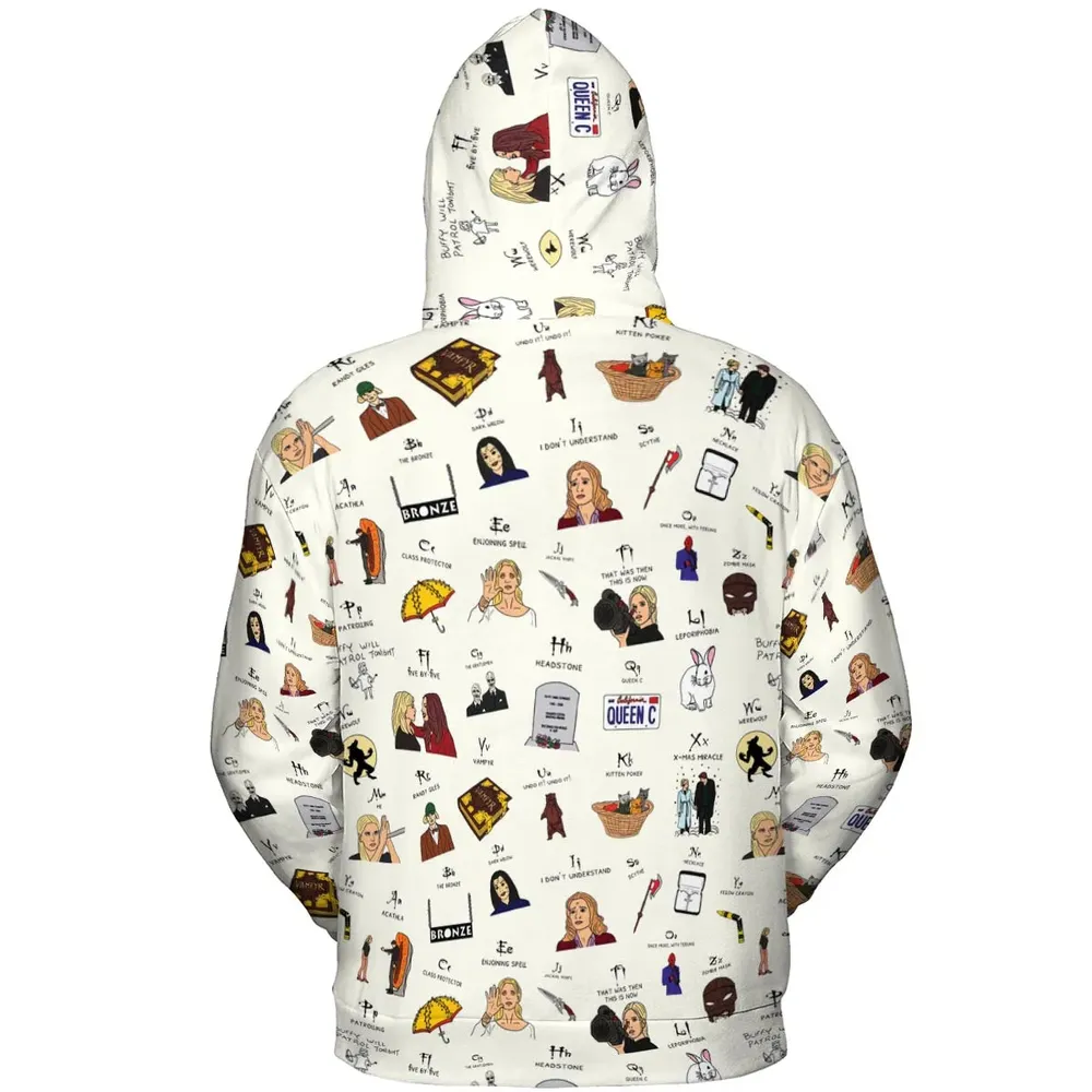 Buffy the Vampire Slayer All-over Print Hoodie - 4