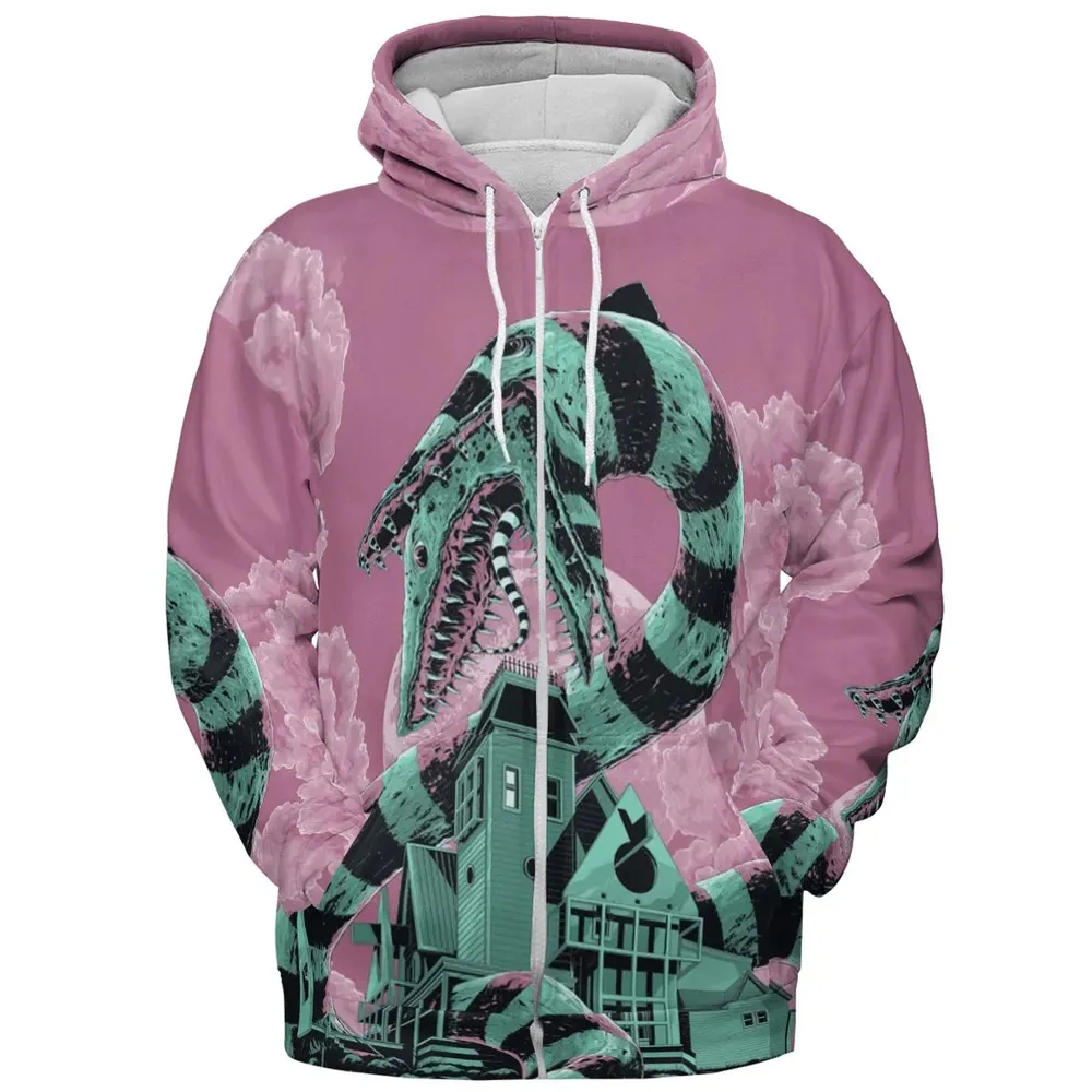 Beetlejuice All-over Print Hoodie - 3