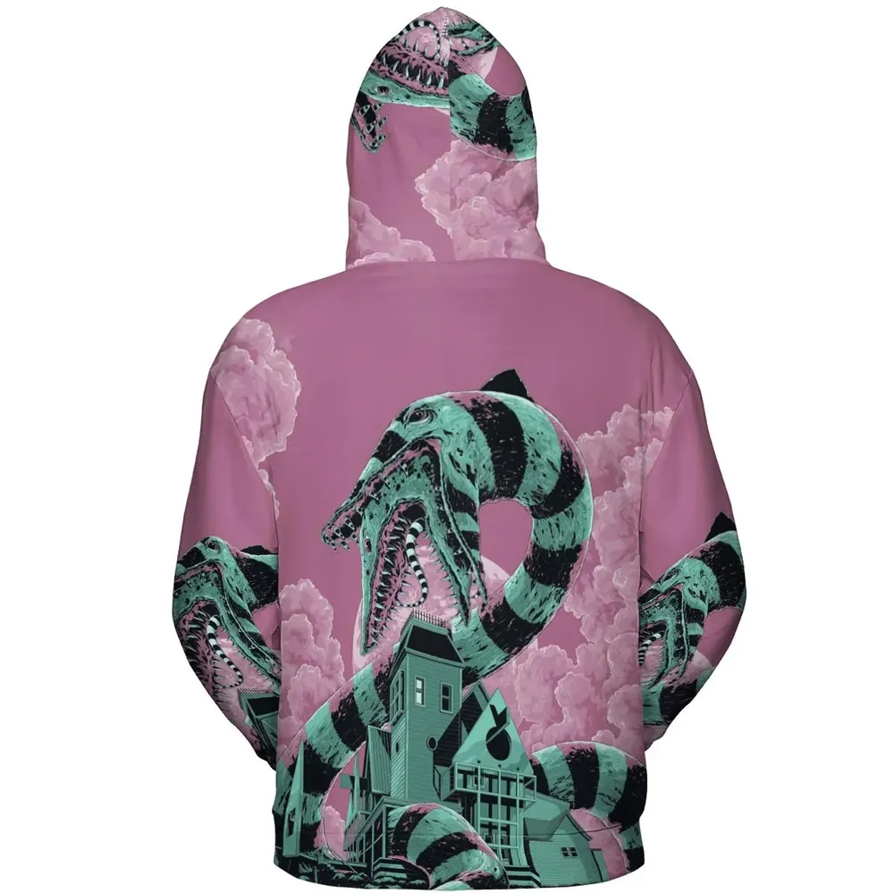 Beetlejuice All-over Print Hoodie - 4