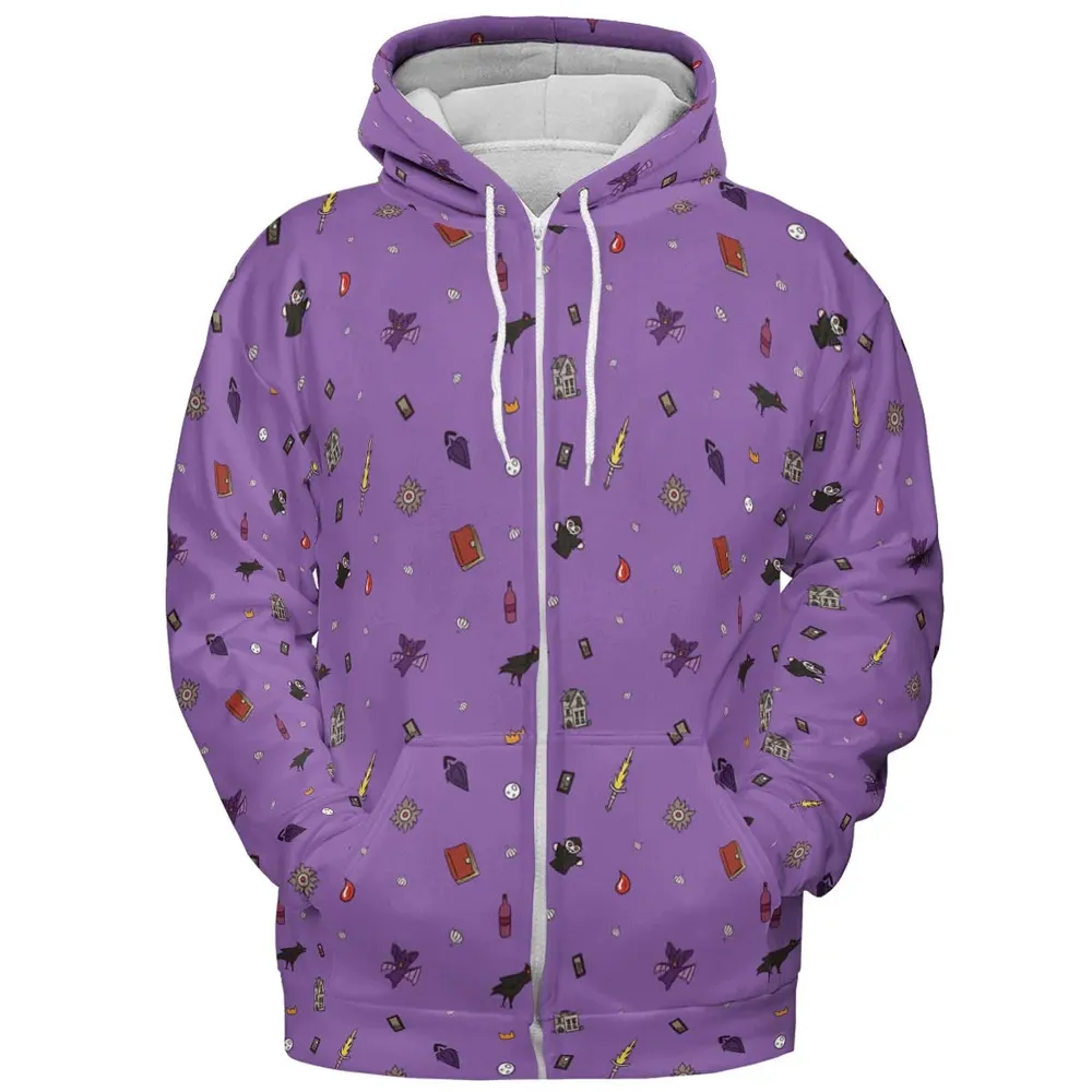 Barovia Dungeons and Dragons Pattern All-over Print Hoodie - 3
