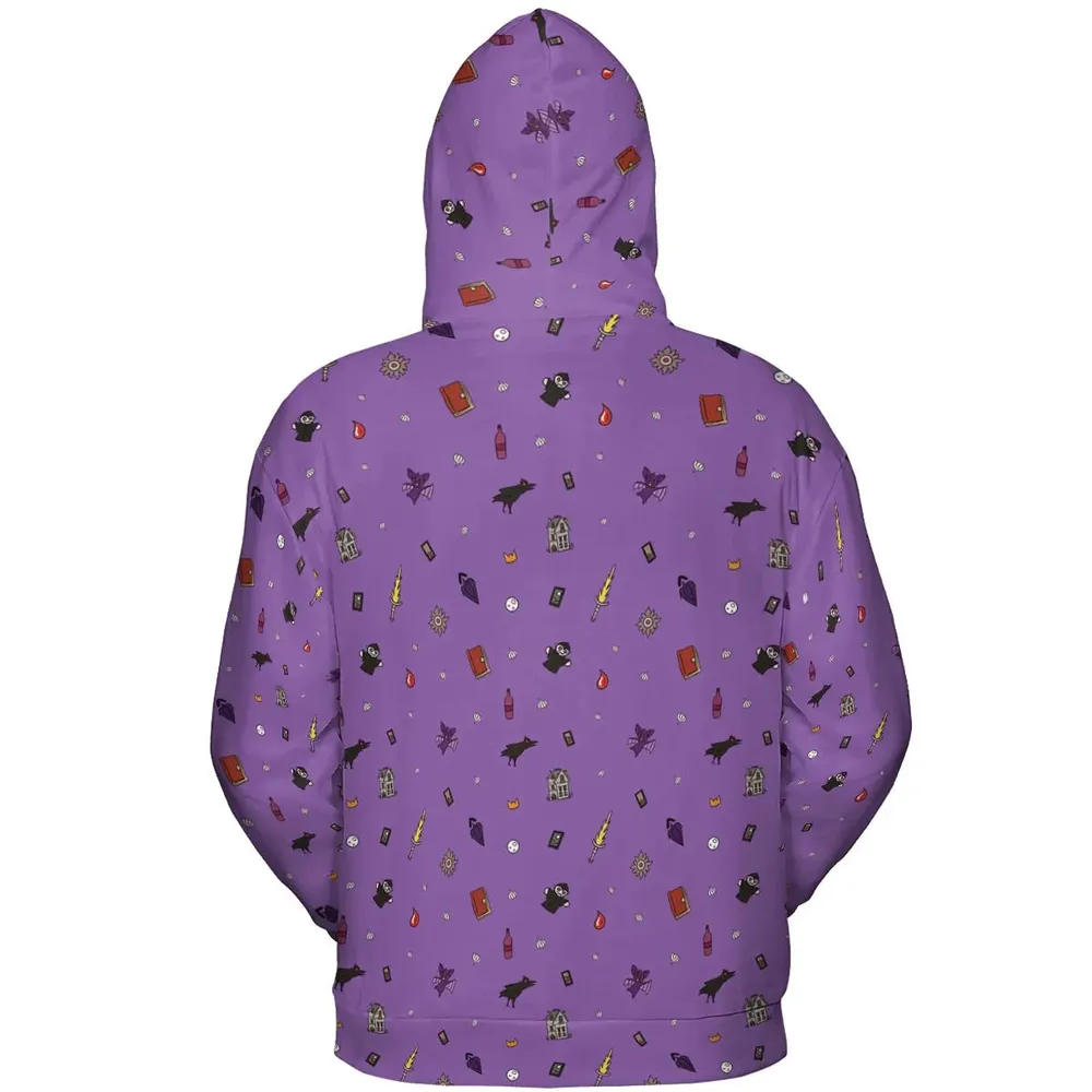Barovia Dungeons and Dragons Pattern All-over Print Hoodie - 4