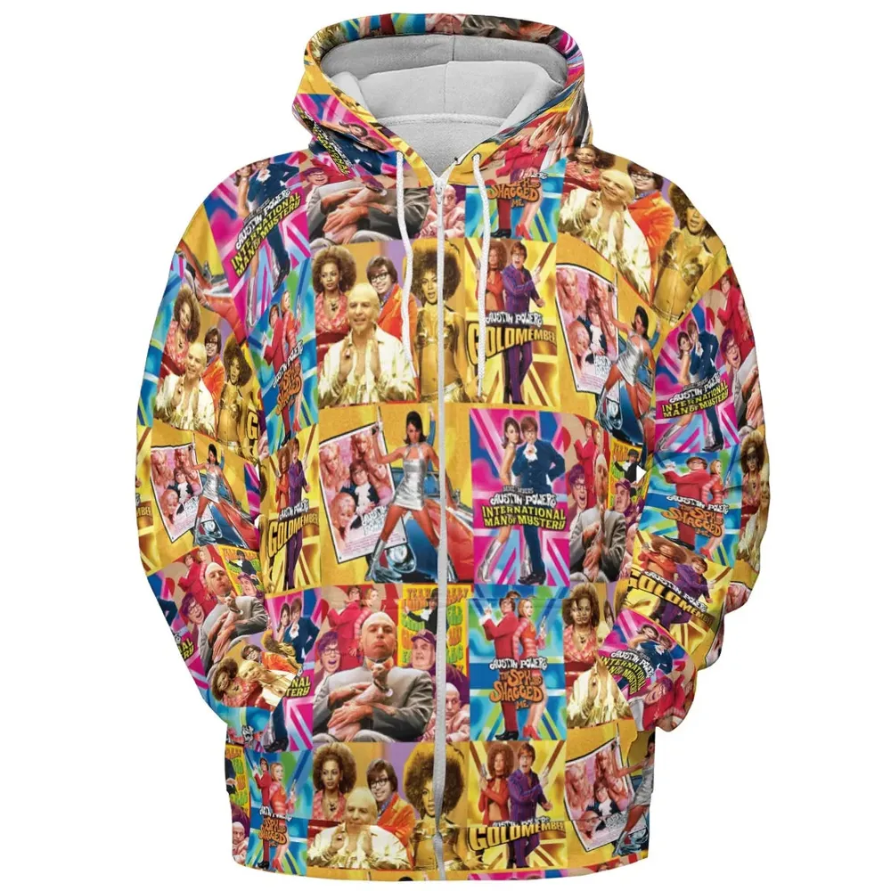 Austin Powers Gold Member All-over Print Hoodie - 3