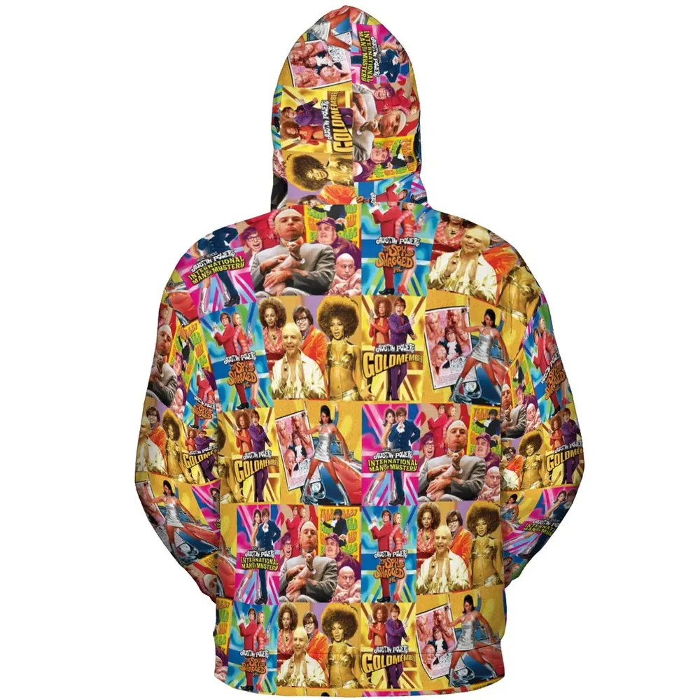 Austin Powers Gold Member All-over Print Hoodie - 4