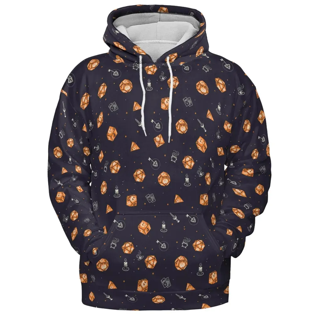 Halloween Dices Pattern All-over Print Hoodie - 2