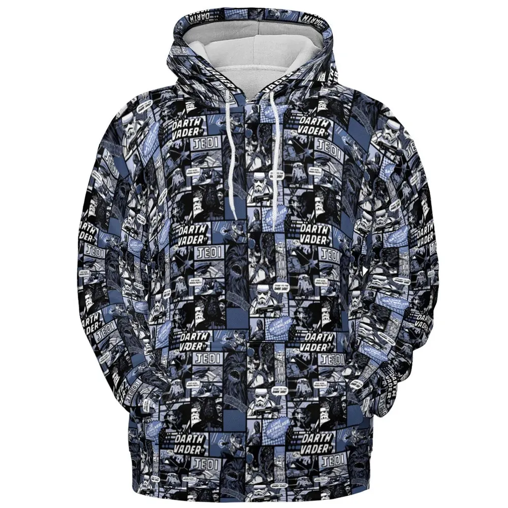 Star Wars Dark Side Comic All-over Print Hoodie - 2