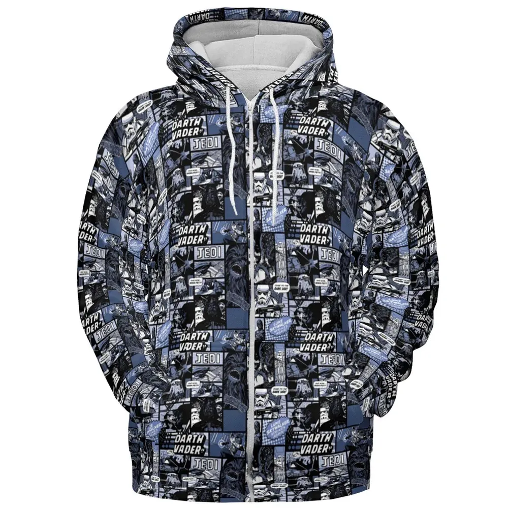 Star Wars Dark Side Comic All-over Print Hoodie - 3