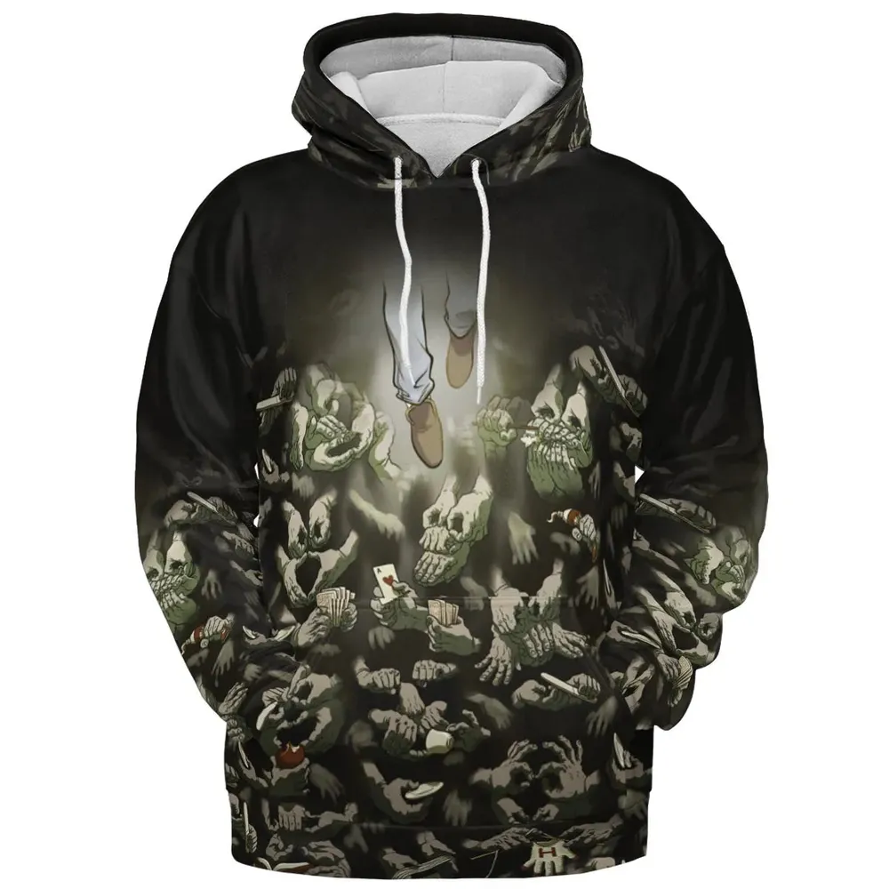 Funny Helping Hands Labyrinth All-over Print Hoodie - 2